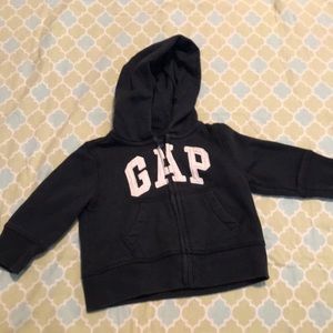 GAP Navy Zipper Hoodie